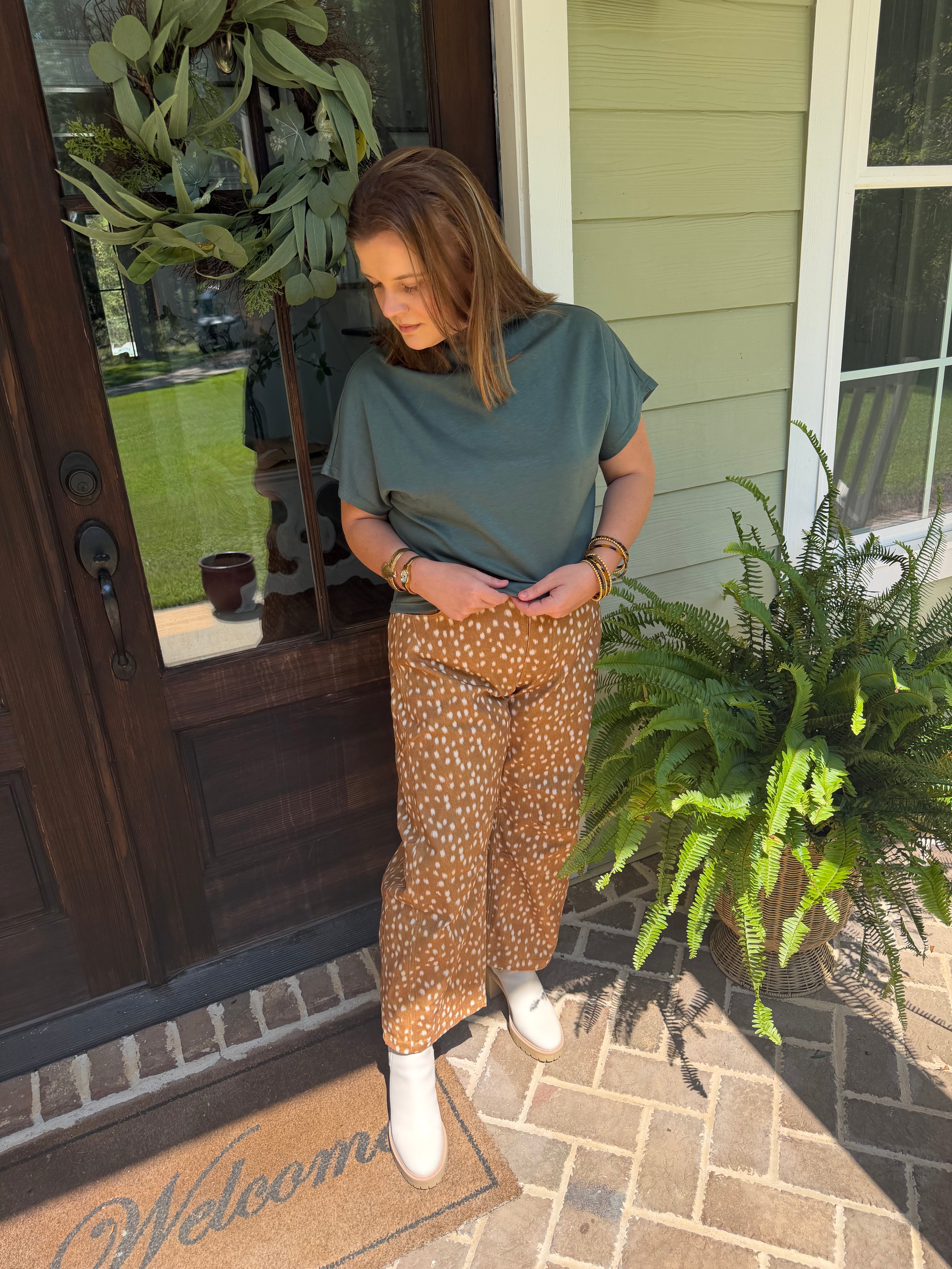 Deer Barrel Pants