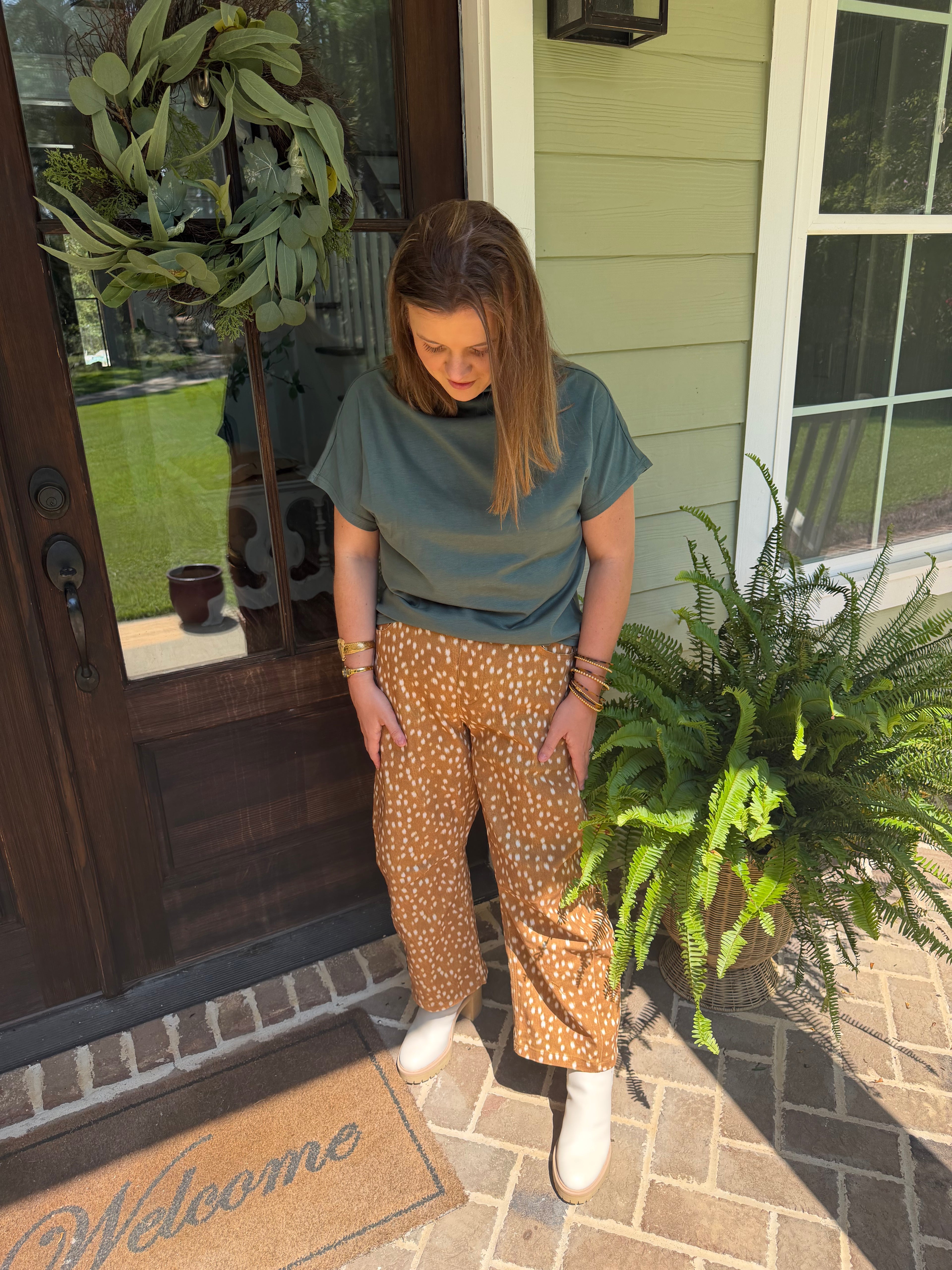 Deer Barrel Pants