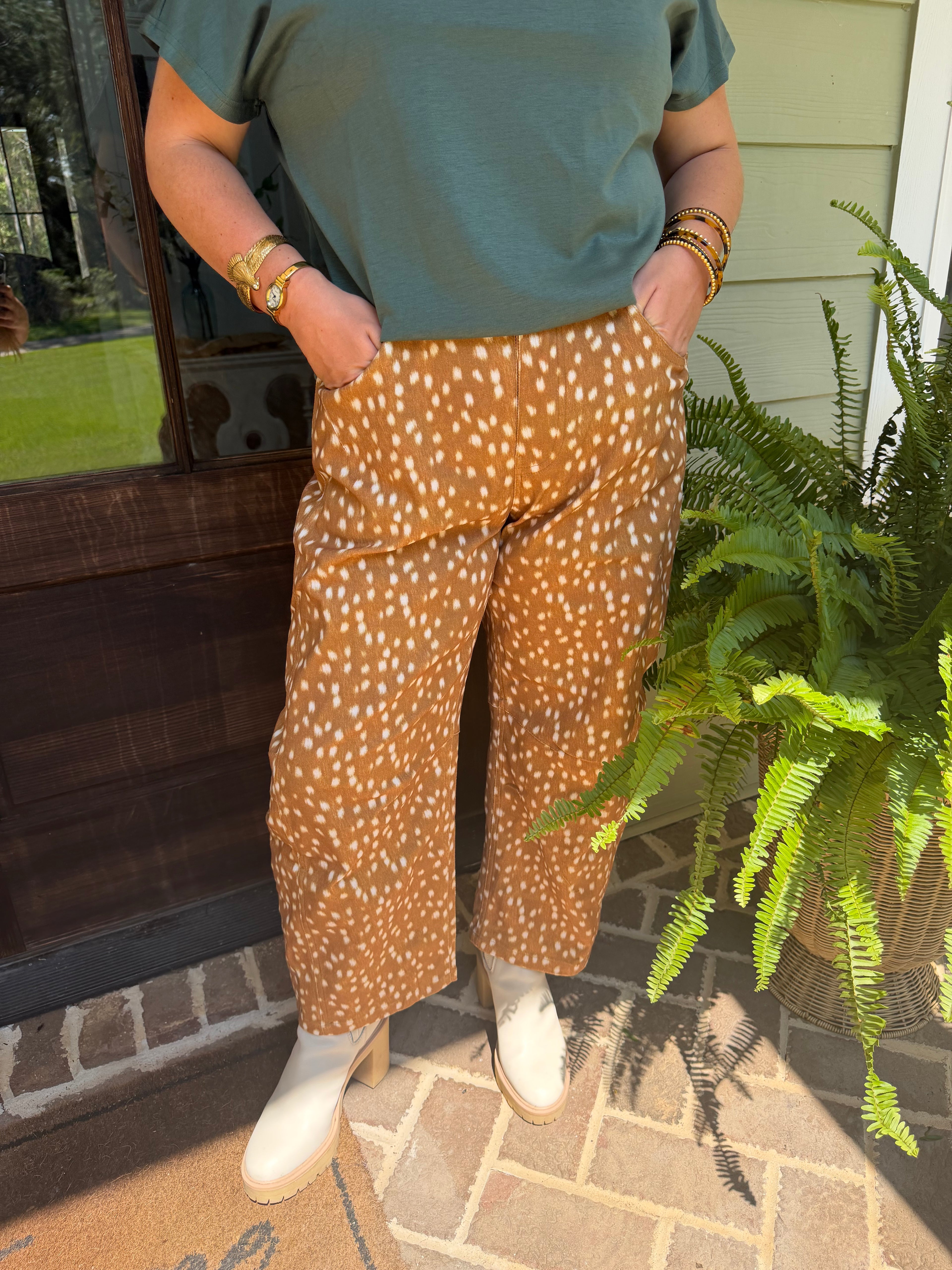 Deer Barrel Pants